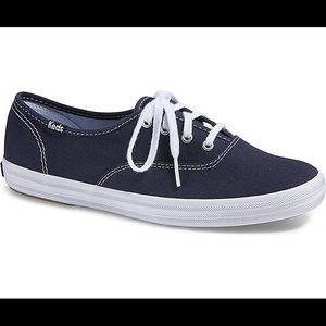 Ladies Navy Keds - Champion Originals